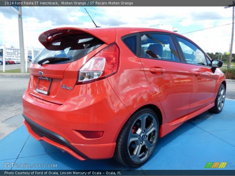  2014 Fiesta ST Hatchback Molten Orange