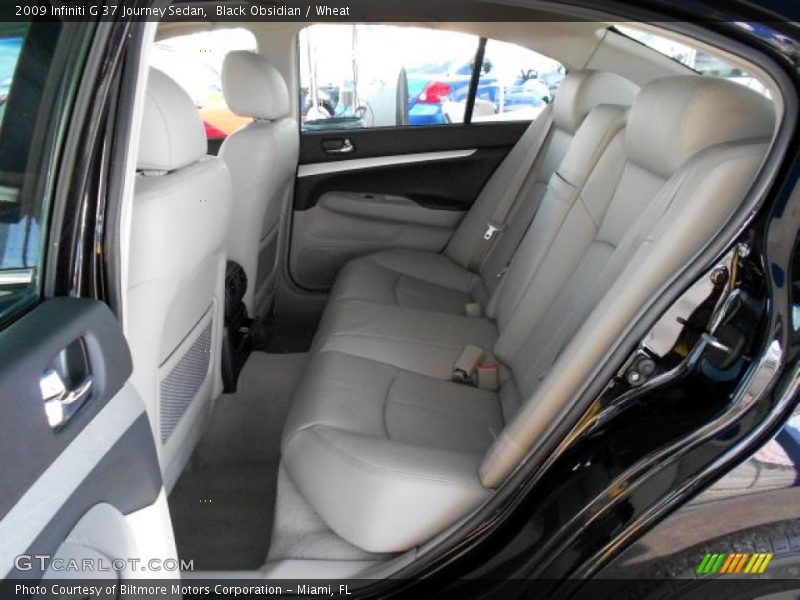 Black Obsidian / Wheat 2009 Infiniti G 37 Journey Sedan