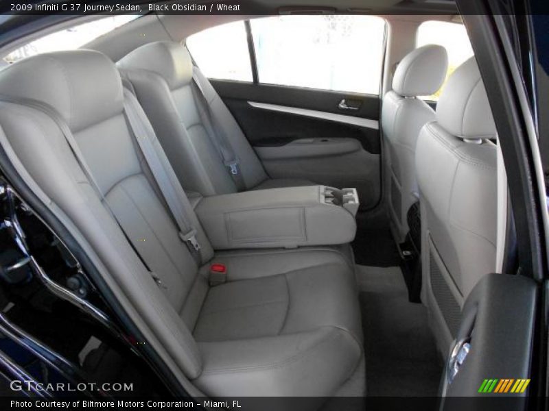 Black Obsidian / Wheat 2009 Infiniti G 37 Journey Sedan