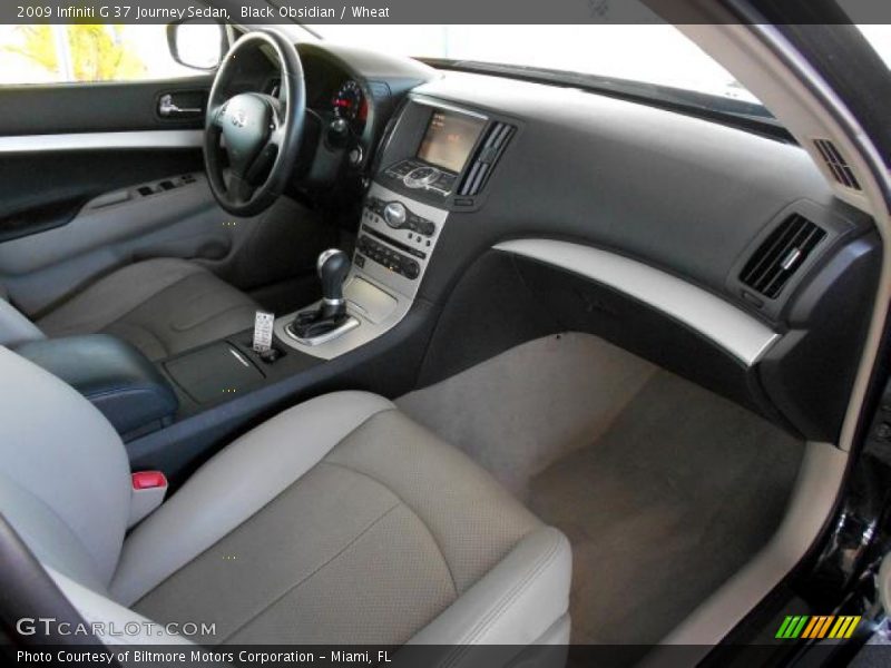 Black Obsidian / Wheat 2009 Infiniti G 37 Journey Sedan