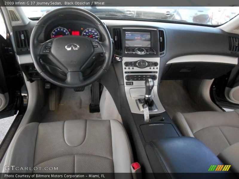 Black Obsidian / Wheat 2009 Infiniti G 37 Journey Sedan
