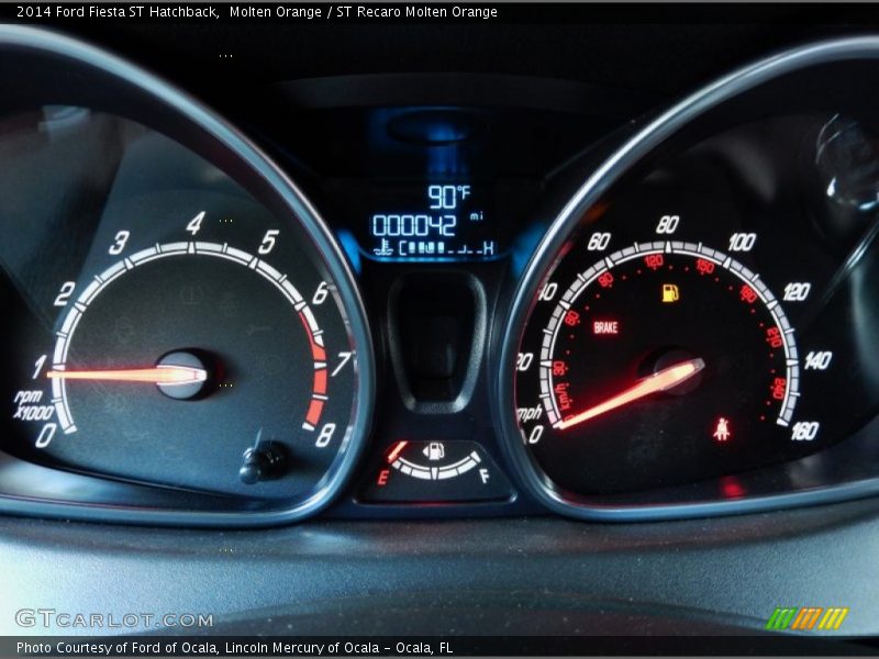  2014 Fiesta ST Hatchback ST Hatchback Gauges