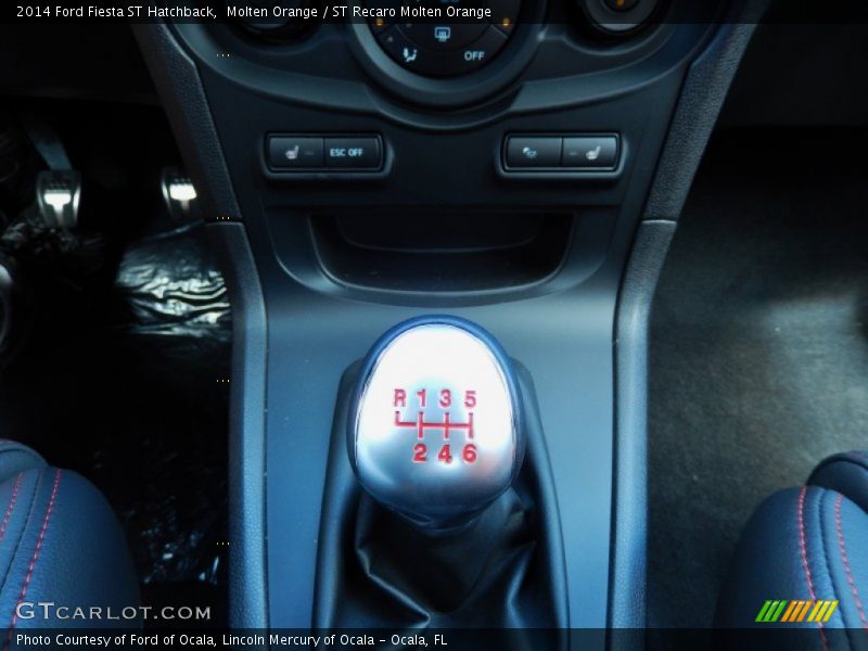  2014 Fiesta ST Hatchback 6 Speed Manual Shifter