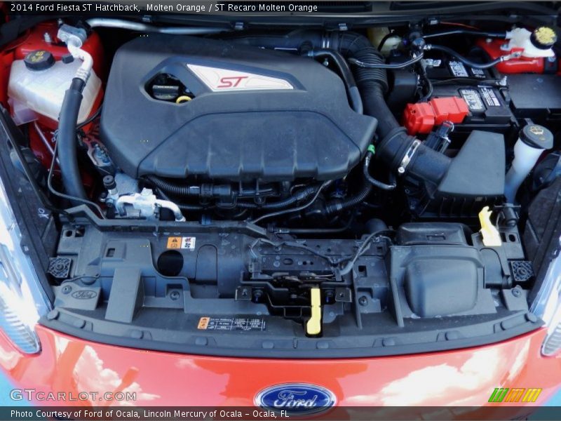  2014 Fiesta ST Hatchback Engine - 1.6 Liter EcoBoost DI Turbocharged DOHC 16-Valve Ti-VCT 4 Cylinder