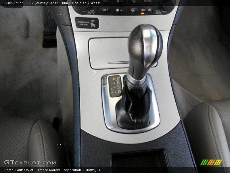 Black Obsidian / Wheat 2009 Infiniti G 37 Journey Sedan