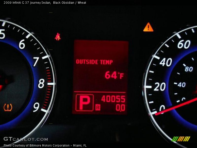 Black Obsidian / Wheat 2009 Infiniti G 37 Journey Sedan