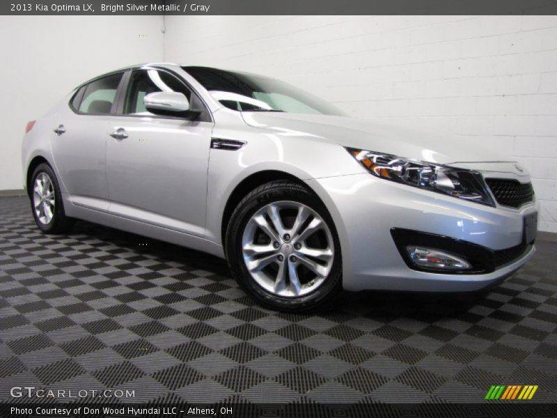 Bright Silver Metallic / Gray 2013 Kia Optima LX