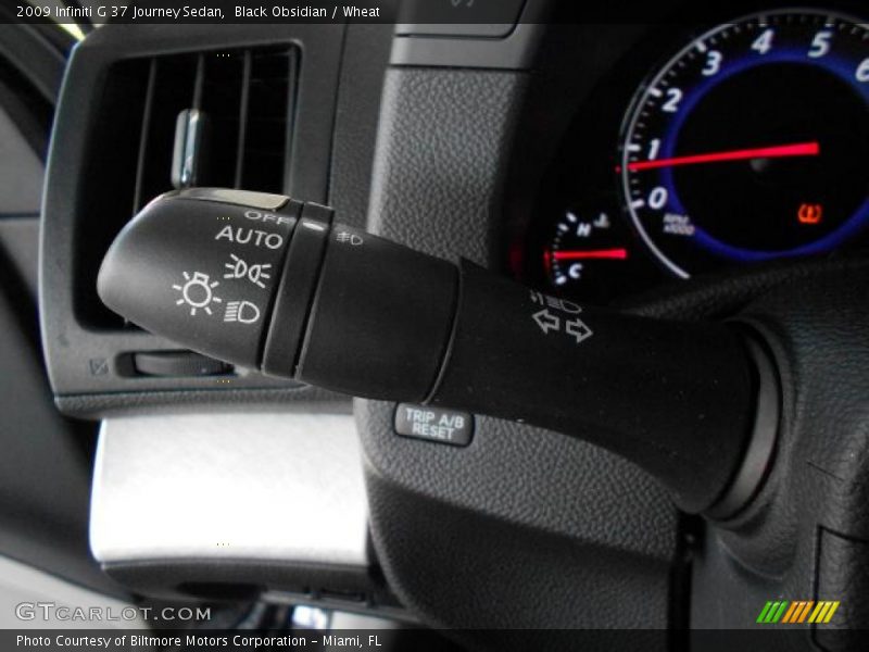 Black Obsidian / Wheat 2009 Infiniti G 37 Journey Sedan