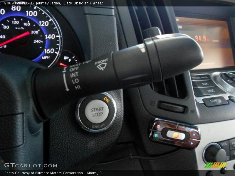 Black Obsidian / Wheat 2009 Infiniti G 37 Journey Sedan