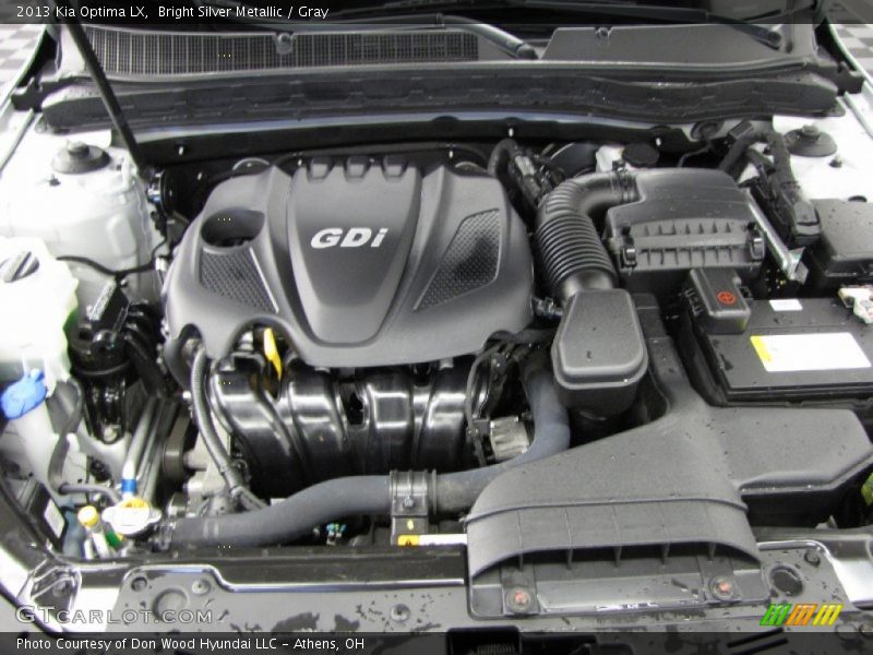 Bright Silver Metallic / Gray 2013 Kia Optima LX