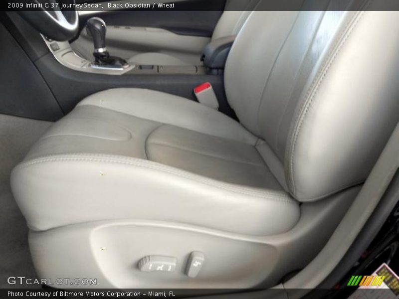 Black Obsidian / Wheat 2009 Infiniti G 37 Journey Sedan