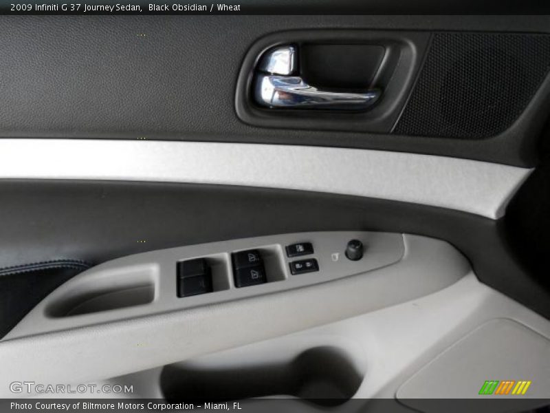 Black Obsidian / Wheat 2009 Infiniti G 37 Journey Sedan
