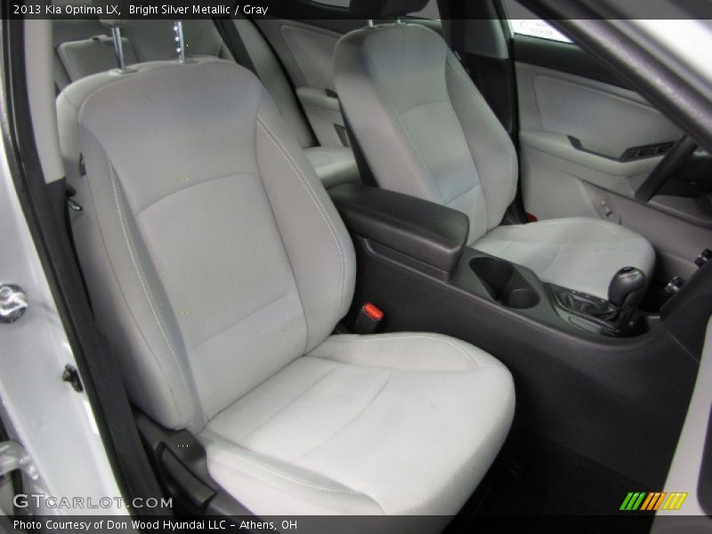 Bright Silver Metallic / Gray 2013 Kia Optima LX