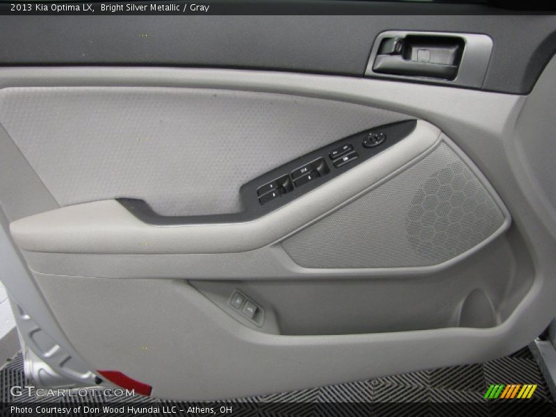 Bright Silver Metallic / Gray 2013 Kia Optima LX