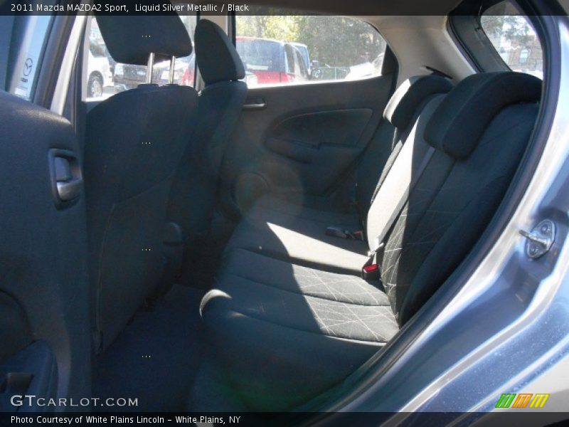Liquid Silver Metallic / Black 2011 Mazda MAZDA2 Sport