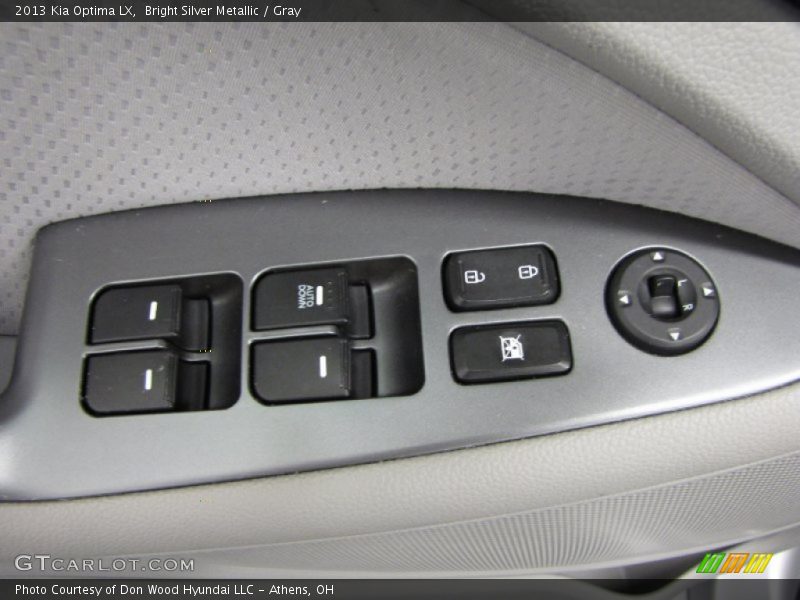 Bright Silver Metallic / Gray 2013 Kia Optima LX