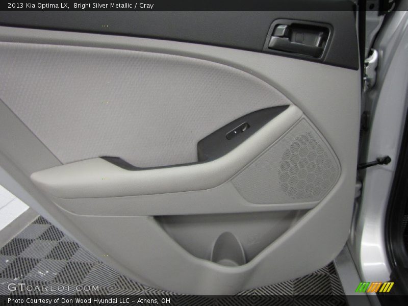 Bright Silver Metallic / Gray 2013 Kia Optima LX