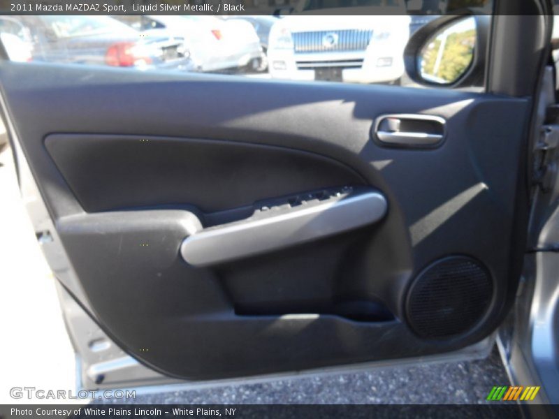 Liquid Silver Metallic / Black 2011 Mazda MAZDA2 Sport