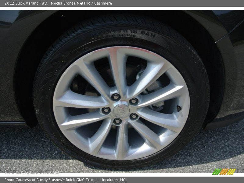 Mocha Bronze Metallic / Cashmere 2012 Buick Verano FWD