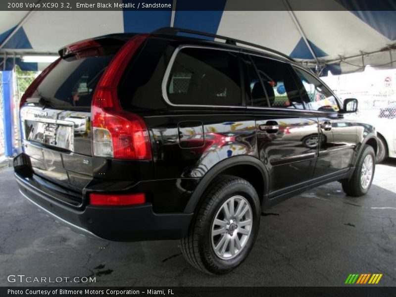 Ember Black Metallic / Sandstone 2008 Volvo XC90 3.2