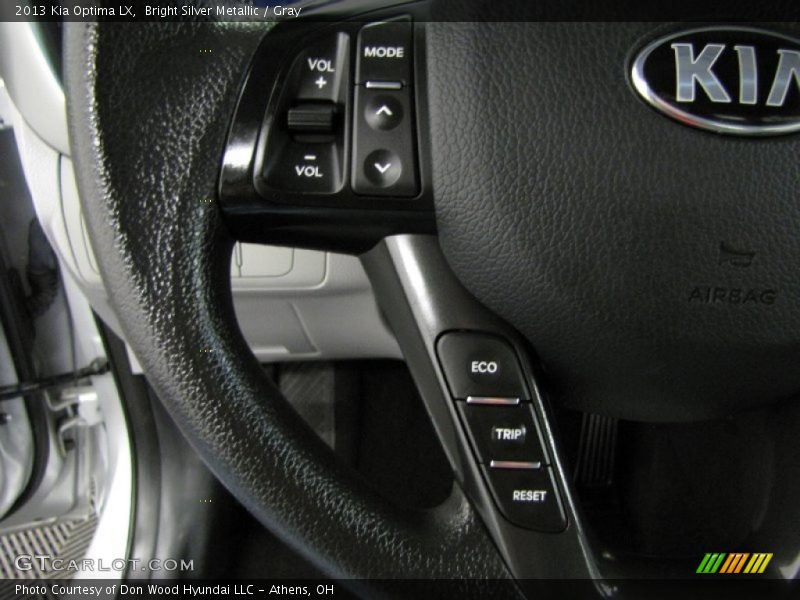Bright Silver Metallic / Gray 2013 Kia Optima LX