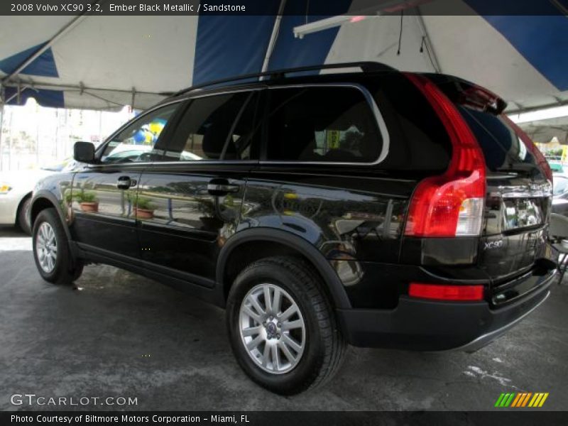 Ember Black Metallic / Sandstone 2008 Volvo XC90 3.2