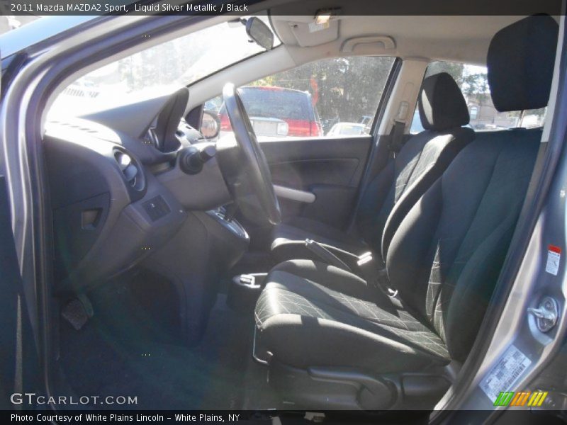 Liquid Silver Metallic / Black 2011 Mazda MAZDA2 Sport