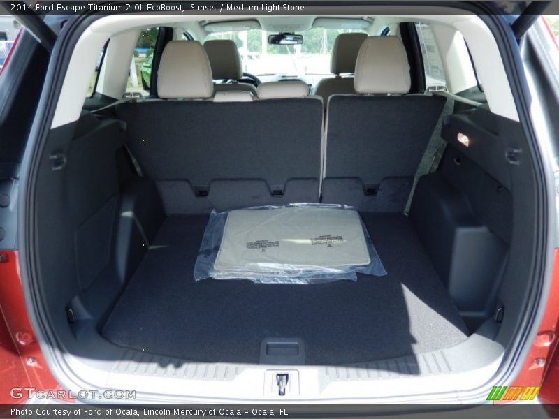 Sunset / Medium Light Stone 2014 Ford Escape Titanium 2.0L EcoBoost