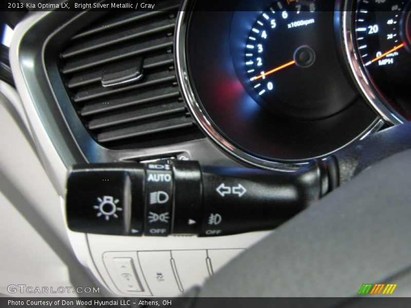 Bright Silver Metallic / Gray 2013 Kia Optima LX