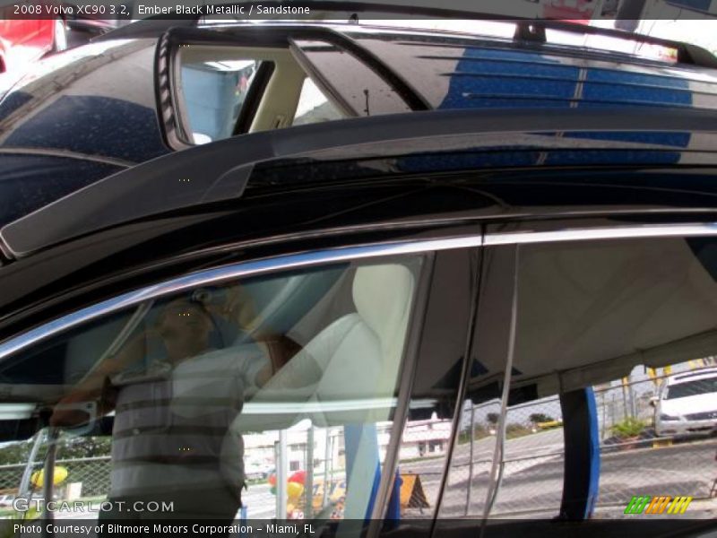 Ember Black Metallic / Sandstone 2008 Volvo XC90 3.2