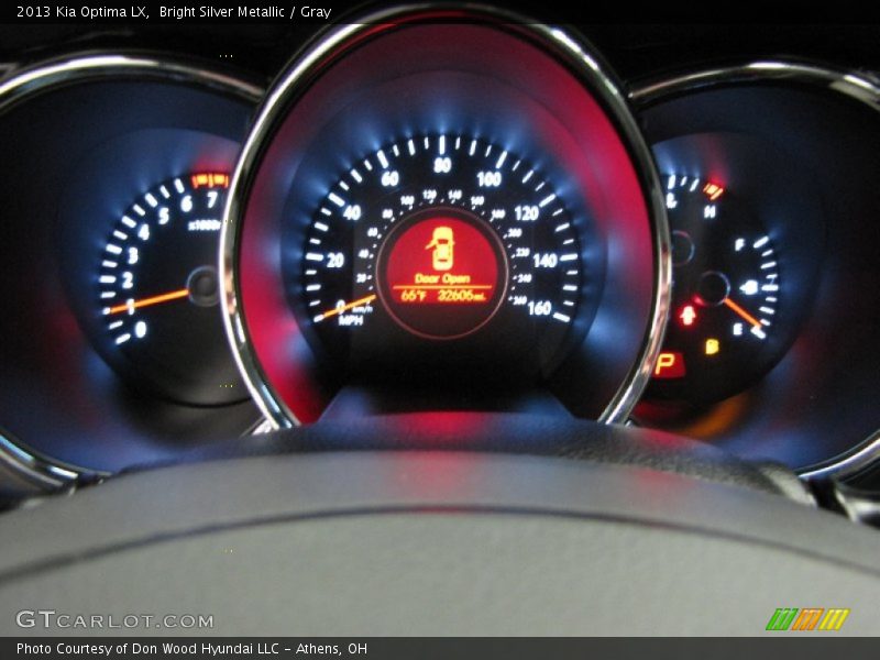 Bright Silver Metallic / Gray 2013 Kia Optima LX