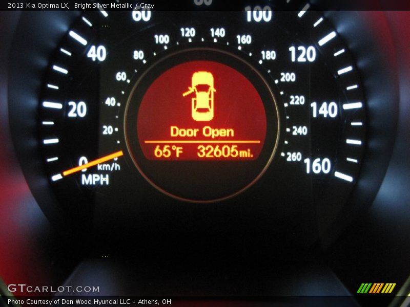 Bright Silver Metallic / Gray 2013 Kia Optima LX