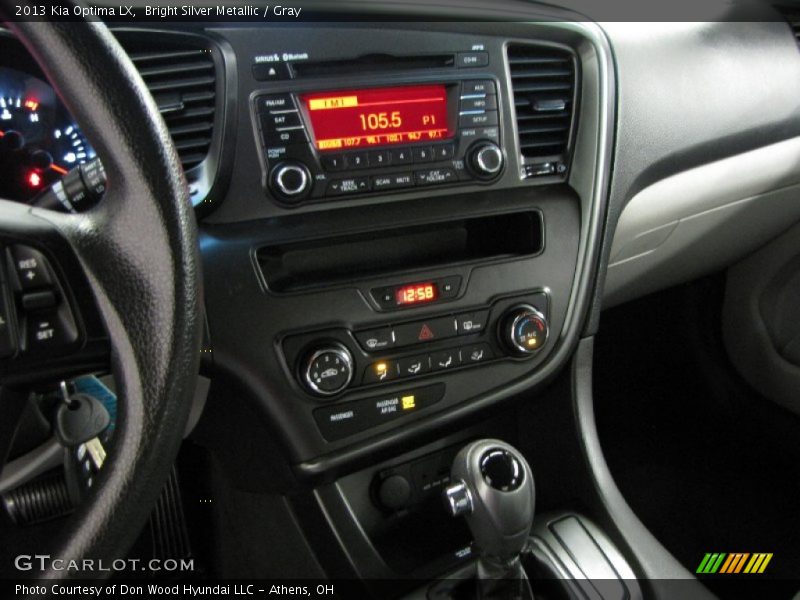 Bright Silver Metallic / Gray 2013 Kia Optima LX