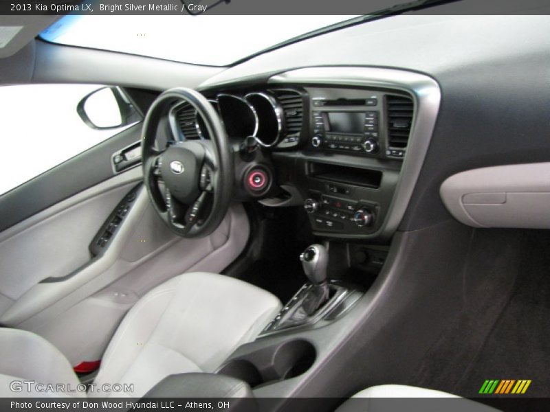 Bright Silver Metallic / Gray 2013 Kia Optima LX