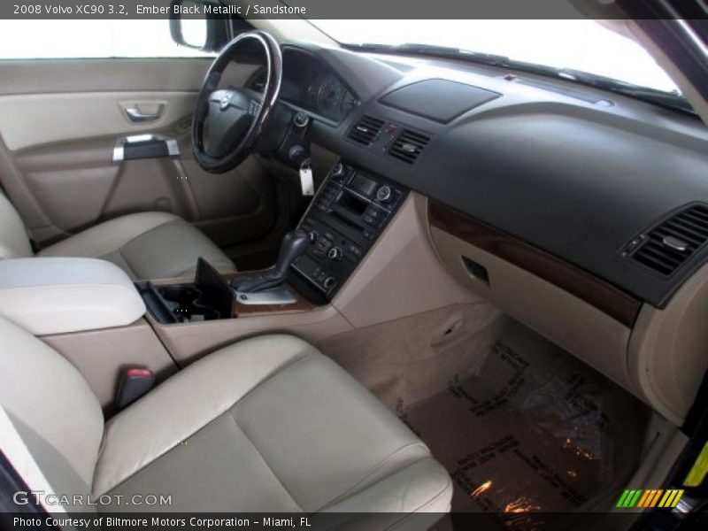 Ember Black Metallic / Sandstone 2008 Volvo XC90 3.2