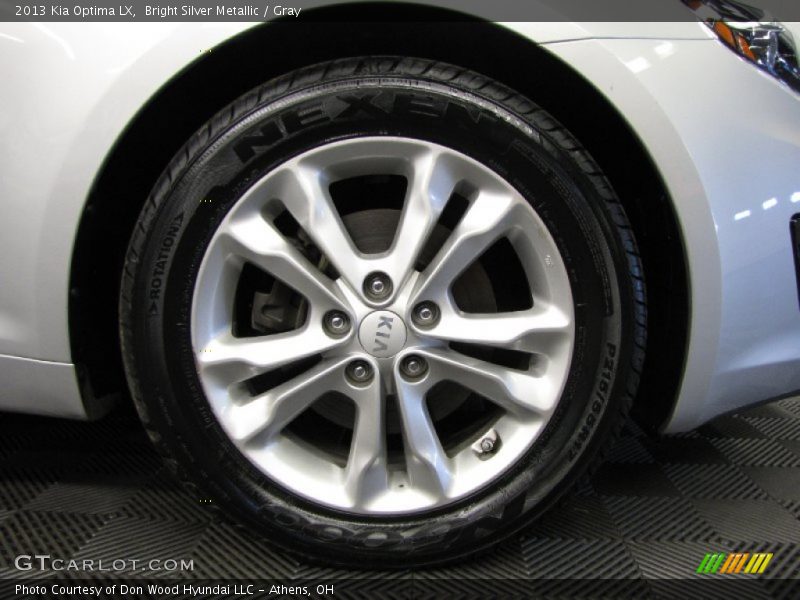 Bright Silver Metallic / Gray 2013 Kia Optima LX