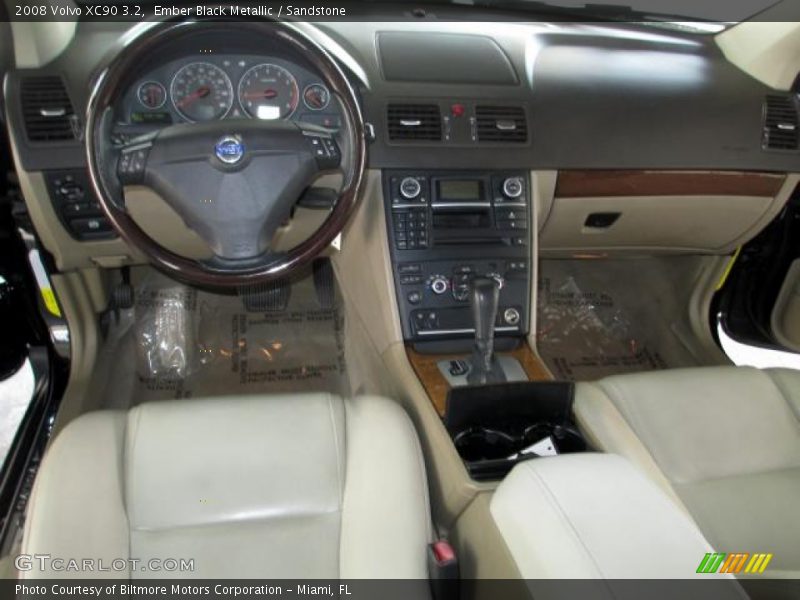 Ember Black Metallic / Sandstone 2008 Volvo XC90 3.2
