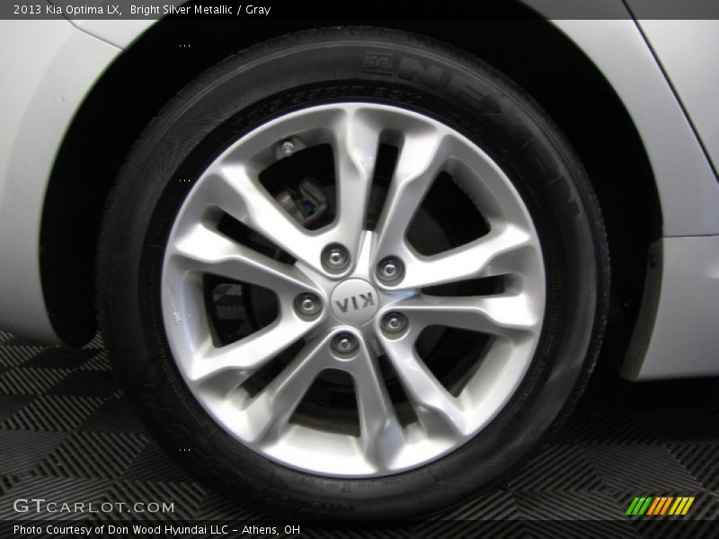 Bright Silver Metallic / Gray 2013 Kia Optima LX