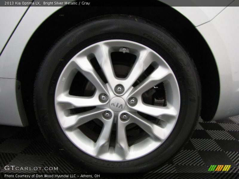 Bright Silver Metallic / Gray 2013 Kia Optima LX