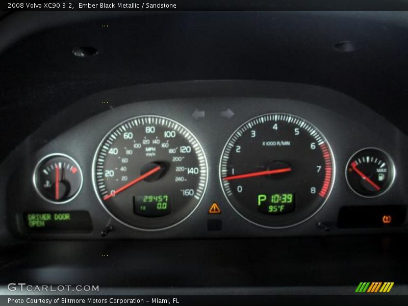 Ember Black Metallic / Sandstone 2008 Volvo XC90 3.2