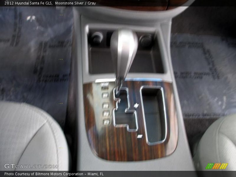 Moonstone Silver / Gray 2012 Hyundai Santa Fe GLS