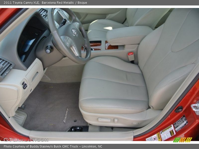 Barcelona Red Metallic / Bisque 2011 Toyota Camry XLE