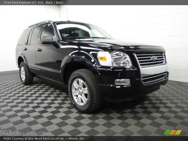 Black / Black 2010 Ford Explorer XLT 4x4