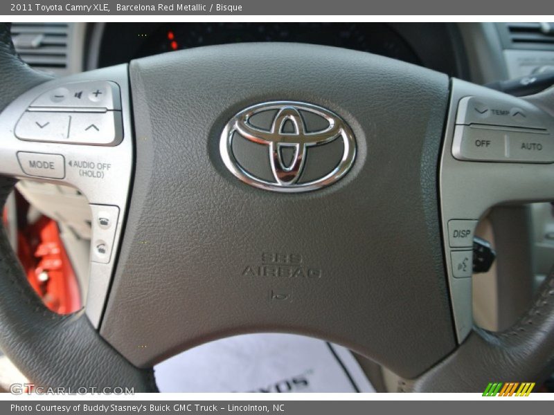 Barcelona Red Metallic / Bisque 2011 Toyota Camry XLE