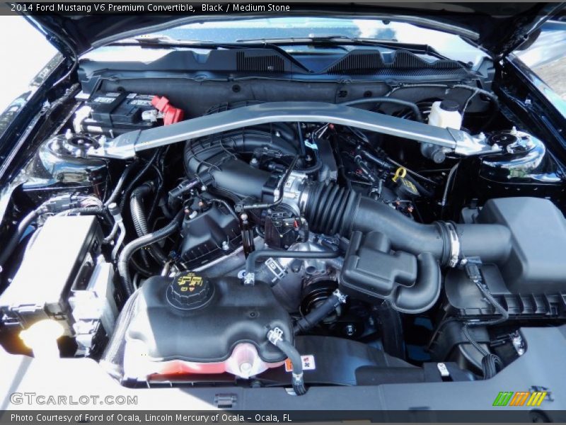  2014 Mustang V6 Premium Convertible Engine - 3.7 Liter DOHC 24-Valve Ti-VCT V6