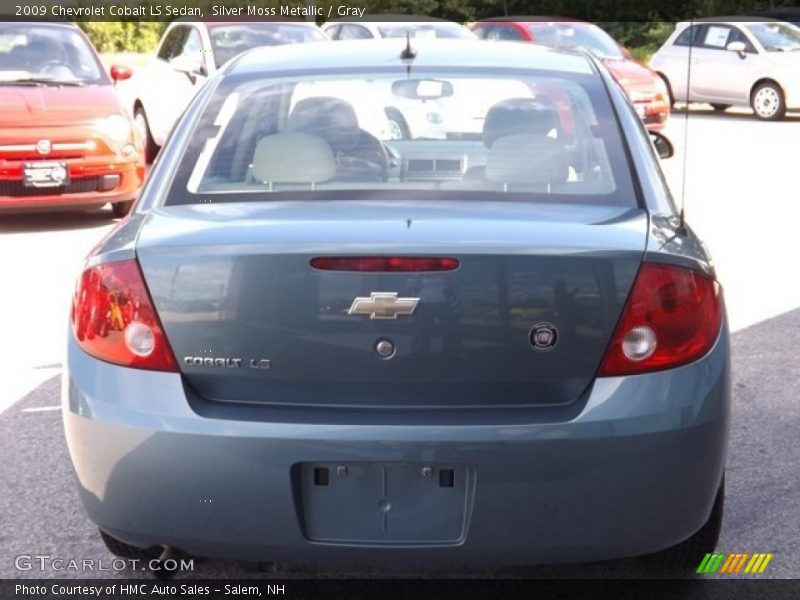 Silver Moss Metallic / Gray 2009 Chevrolet Cobalt LS Sedan