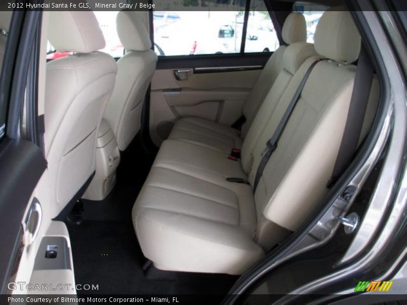 Mineral Gray / Beige 2012 Hyundai Santa Fe GLS