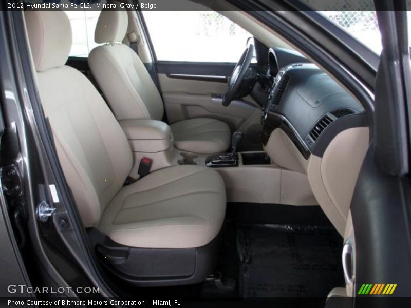 Mineral Gray / Beige 2012 Hyundai Santa Fe GLS