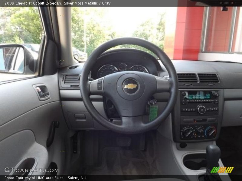 Silver Moss Metallic / Gray 2009 Chevrolet Cobalt LS Sedan