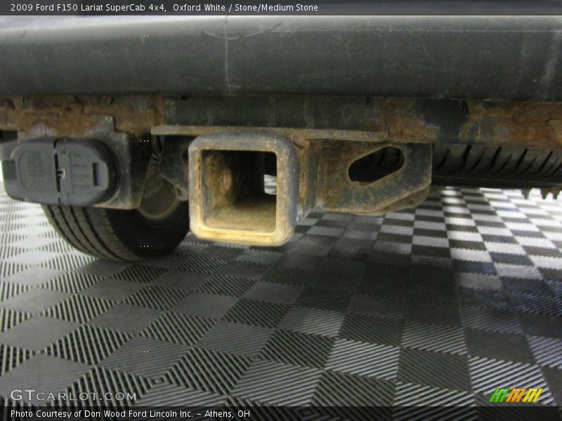 Oxford White / Stone/Medium Stone 2009 Ford F150 Lariat SuperCab 4x4